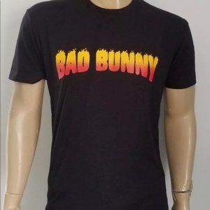 Men Bad Bunny Fire T-Shirt